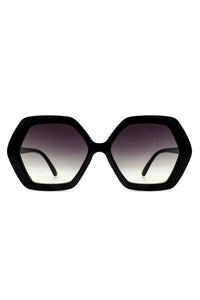 Geometric Polygon Square Fashion Sunglasses