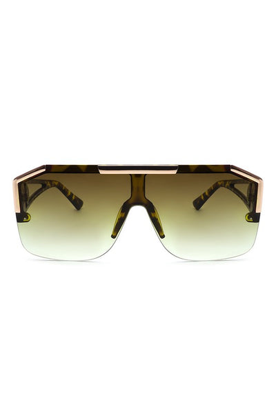 Square Oversize Retro Fashion Sunglasses