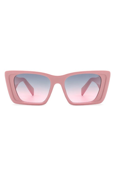 Square Retro Oversize Fashion Cat Eye Sunglasses