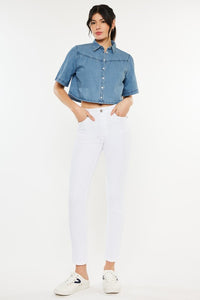 High Rise Ankle Skinny Jeans