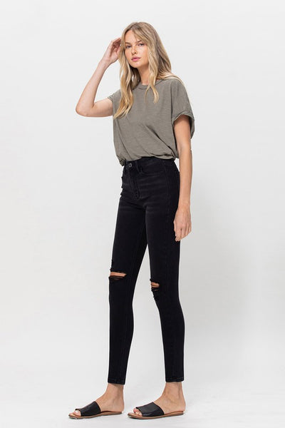 SUPER SOFT HIGH RISE SKINNY JEANS