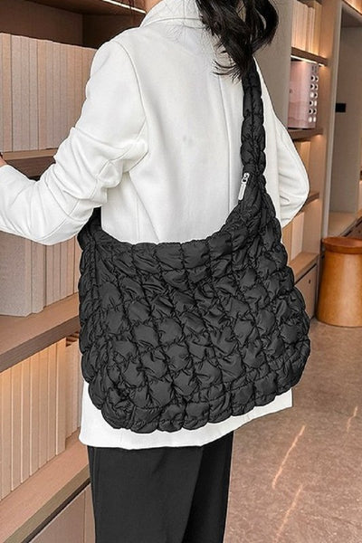 Puff Quilted Crossbody Shoulder Bag