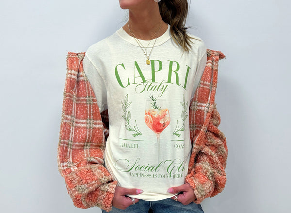 Capri Social Club Tee