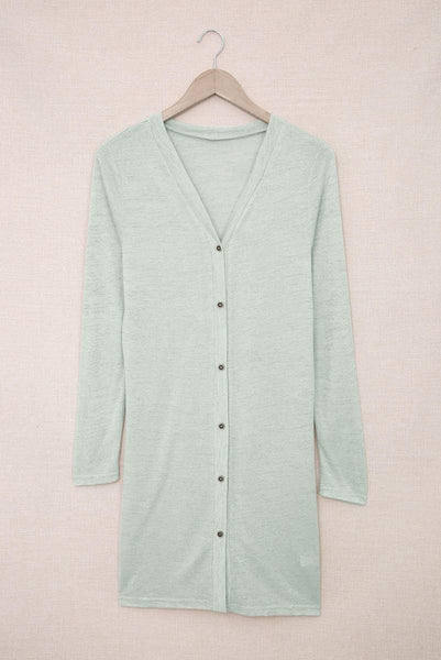 Button Down Light Cardigan