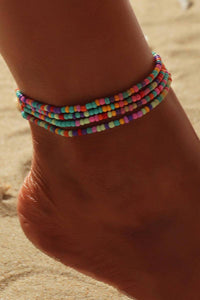 Micro Beads Minimalist Anklet