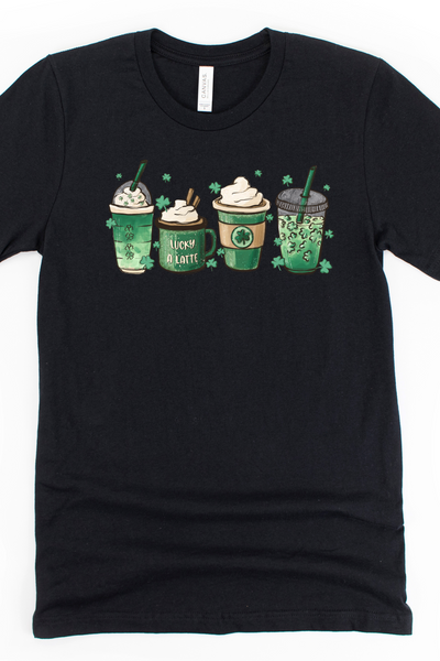 ST. PATRICK LATTE TEE (BELLA CANVAS)