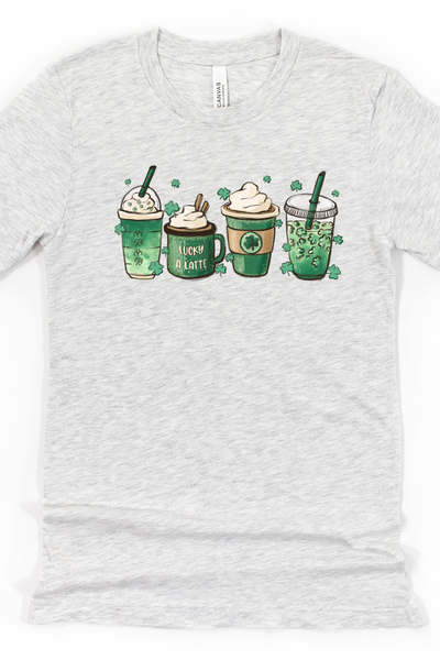 ST. PATRICK LATTE TEE (BELLA CANVAS)