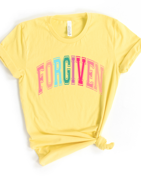 FORGIVEN TEE (BELLA CANVAS)