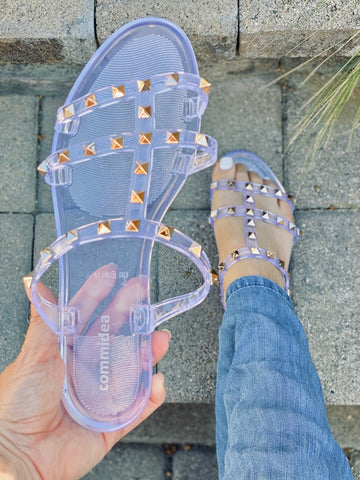 Studded Sandals