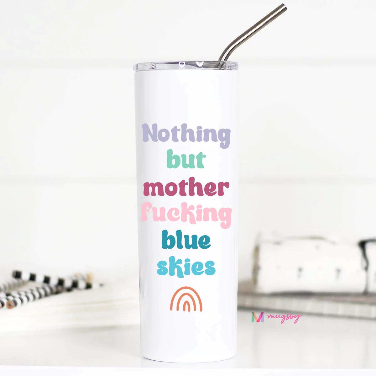 Nothing But Blue Skies Tall Travel Cup